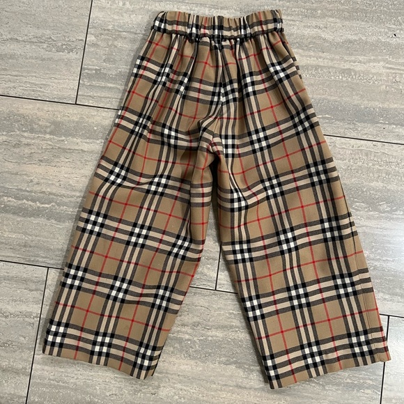 Burberry Vintage Check Wool Sailor Trousers - Picture 7 of 7